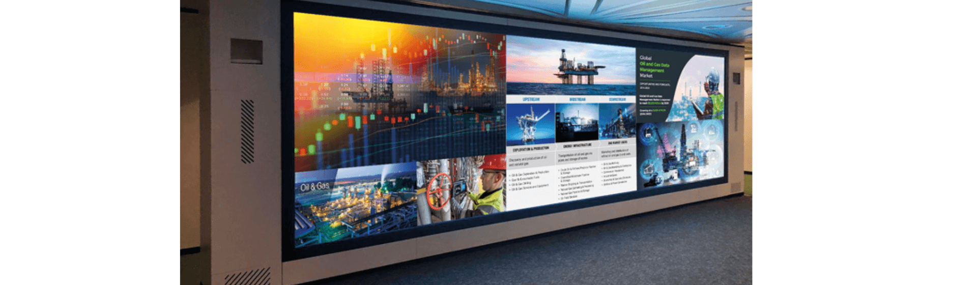 Comunicação Corporativa de Impacto com Vídeo Walls